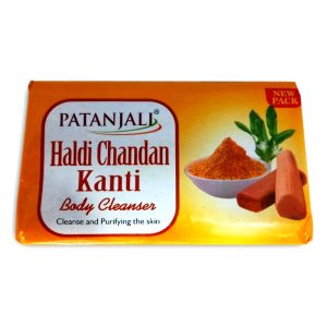 Patanjali Haldi Chandan Kanti Body Cleanser-(3×1) 150 gm