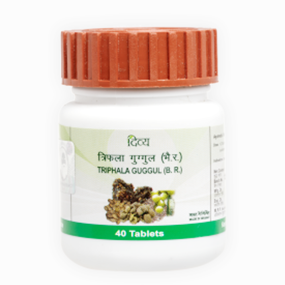Divya Triphala Guggul 40 GM - Ayurveda Herbal Clinic