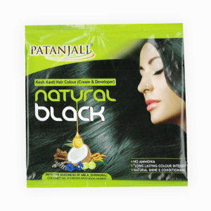 Patanjali Kesh Kanti Hair Colour (Cream & Developer) – Natural Black